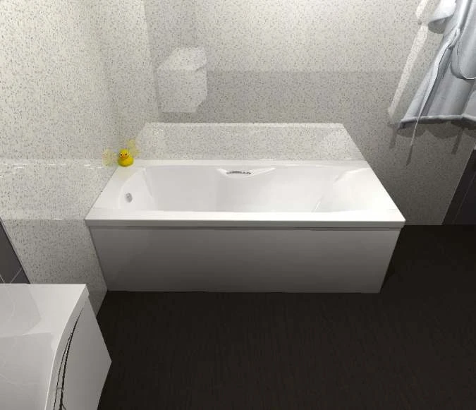 Carron Imperial 1800 X 750 Single Ended Bath With Grips - 5mm 3 Carron Imperial 1800 X 750 Single Ended Bath With Grips - 5mm - Image 3