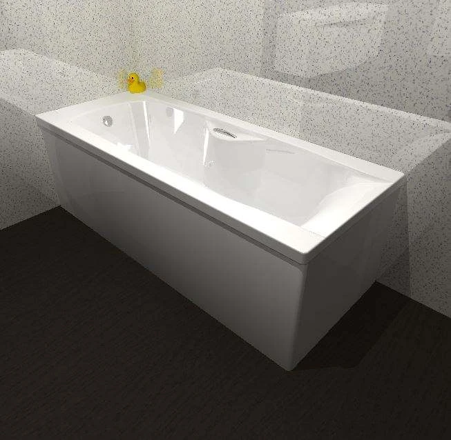 Carron Imperial 1800 X 750 Single Ended Bath With Grips - 5mm 4 Carron Imperial 1800 X 750 Single Ended Bath With Grips - 5mm - Image 4