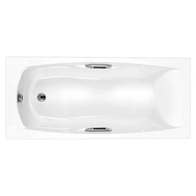Carron Imperial 1675 X 700 Single Ended Bath With Grips - 5mm 1 Carron Imperial 1675 X 700 Single Ended Bath With Grips - 5mm