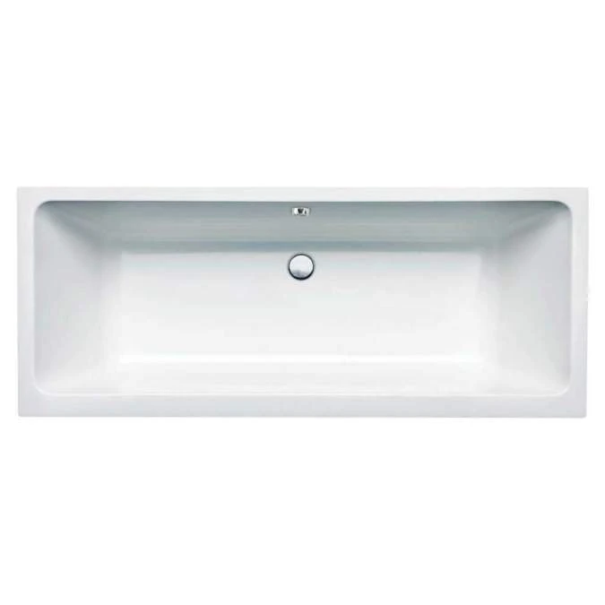 Carron Quantum Duo 1700 X 750 Double Ended Bath - Carronite 1 Carron Quantum Duo 1700 X 750 Double Ended Bath - Carronite