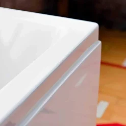 Carron Quantum 1600 X 700/850 Square Shower Bath - Carronite 13 Carron Quantum 1600 X 700/850 Square Shower Bath - Carronite -Home Bathroom carron quantum shower bath bath 2