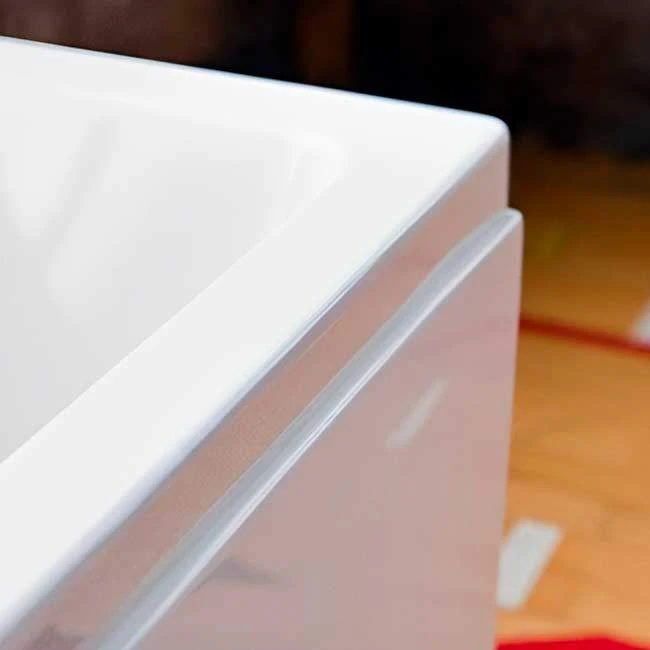 Carron Quantum 1700 X 700/850 Square Shower Bath - Carronite 5 Carron Quantum 1700 X 700/850 Square Shower Bath - Carronite - Image 5