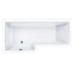 Carron Quantum 1700 X 700/850 Square Shower Bath - Carronite