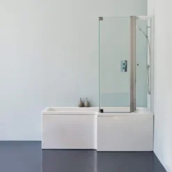 ClearGreen Ecosquare 1700 X 700/850mm Shower Reinforced Bath 11 ClearGreen Ecosquare 1700 X 700/850mm Shower Reinforced Bath -Home Bathroom ecosquare 1