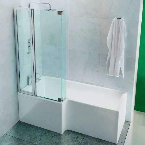 ClearGreen Ecosquare 1700 X 700/850mm Shower Reinforced Bath 3 ClearGreen Ecosquare 1700 X 700/850mm Shower Reinforced Bath - Image 3