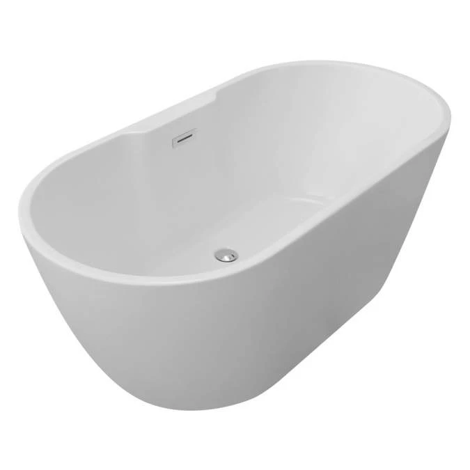 Havanna 1550mm Freestanding Bath - White 1 Havanna 1550mm Freestanding Bath - White
