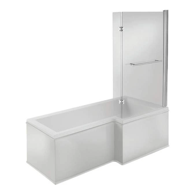 Hook DOUBLECAST L Shape 1700x850 RH Shower Bath Pack 1 Hook DOUBLECAST L Shape 1700x850 RH Shower Bath Pack
