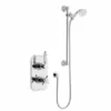Klassique Thermostatic Concealed Shower Valve With Riser Rail Kit - Kartell UK