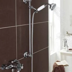Klassique Thermostatic Shower Valve With Fixed Head & Riser Rail Kit - Kartell UK 7 Klassique Thermostatic Shower Valve With Fixed Head & Riser Rail Kit - Kartell UK -Home Bathroom klassique riser rail 1