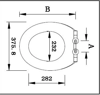 Lora Soft Close Toilet Seat - Quick Release - Highlife Bathrooms 2 Lora Soft Close Toilet Seat - Quick Release - Highlife Bathrooms - Image 2