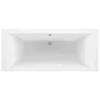 Mulard Deluxe Square 1700x750 Double Ended Bath & Legs