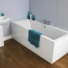 Asselby Square Double Ended Bath - 1700 X 750mm - NBA210 - Nuie