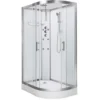 Vidalux Pure 1200 Hydro Massage Shower Cabin - 1200 X 800mm - Left Handed - White