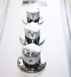 Vidalux Pure 1200 Hydro Massage Shower Cabin - 1200 X 800mm - Left Handed - White -Home Bathroom pure controls 2