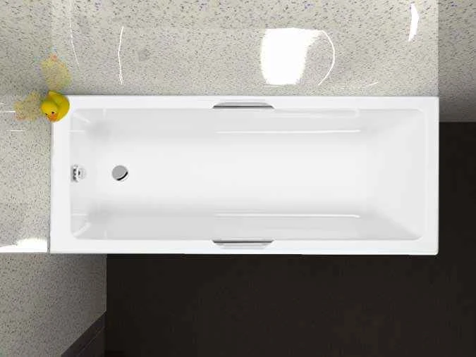 Carron Quantum Integra 1700 X 750 Single Ended Bath With Grips - 5mm 2 Carron Quantum Integra 1700 X 750 Single Ended Bath With Grips - 5mm - Image 2