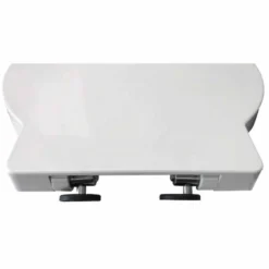 Rainbow Round Toilet Seat In White - 87360 - Euroshowers -Home Bathroom rainbow round white 2