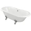 Runner Traditional 1690mm Roll Top Bath Chrome Feet