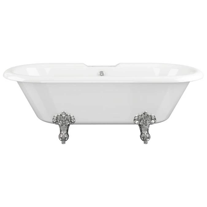 Runner Traditional 1690mm Roll Top Bath Chrome Feet 2 Runner Traditional 1690mm Roll Top Bath Chrome Feet - Image 2