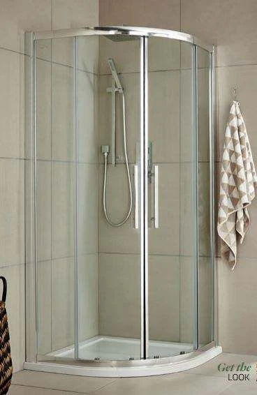 Pacific Quadrant Shower Enclosure - 1000 X 1000mm - Nuie 1 Pacific Quadrant Shower Enclosure - 1000 X 1000mm - Nuie