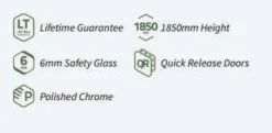 Pacific Offset Quadrant Shower Enclosure - 1000 X 900mm - Nuie 5 Pacific Offset Quadrant Shower Enclosure - 1000 X 900mm - Nuie -Home Bathroom ultra pacific quadrant spec rubberduck 4