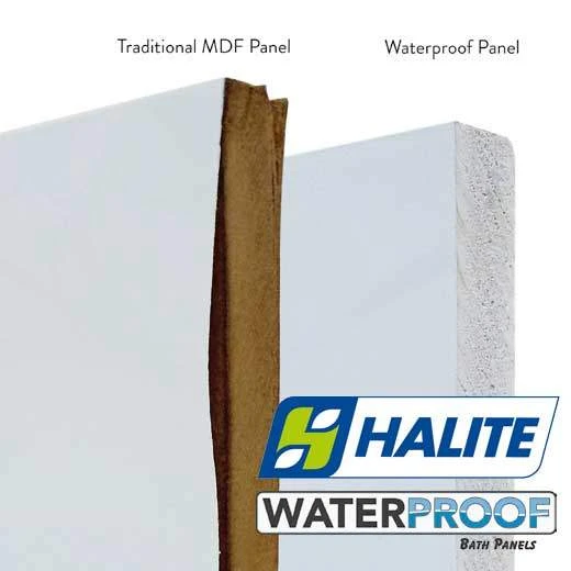 HaLite Gloss White 1600mm Bath Panel - Waterproof & Solid 3 HaLite Gloss White 1600mm Bath Panel - Waterproof & Solid - Image 3